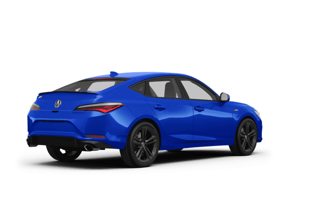 Acura Integra  - Back view Acura Integra  - Back view