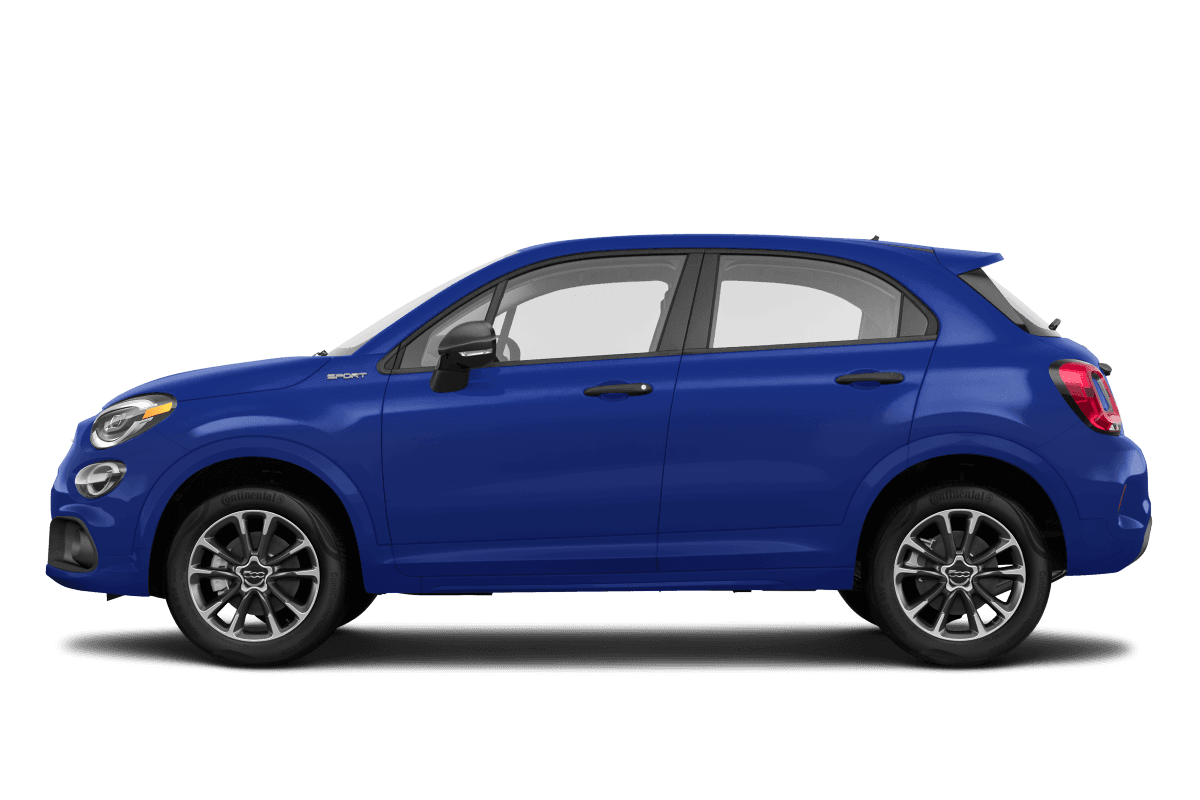 FIAT 500X  - Side view FIAT 500X  - Side view