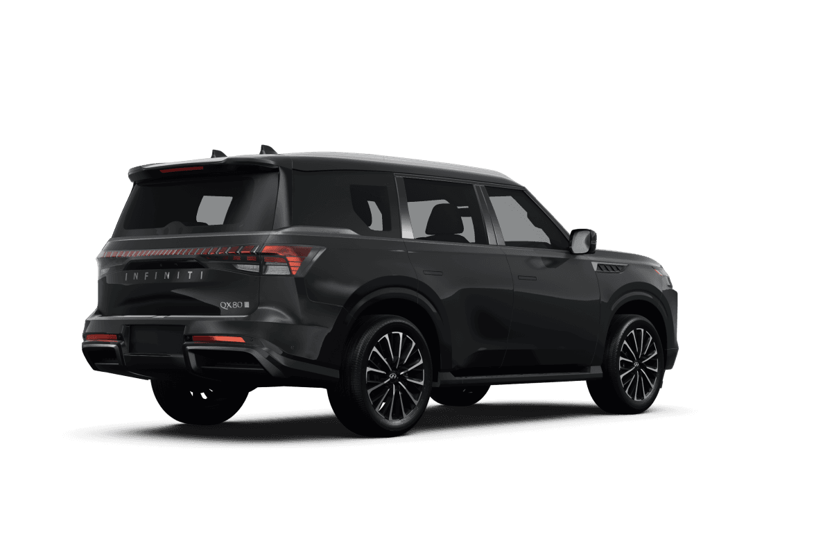 Infiniti QX80  - Back view Infiniti QX80  - Back view