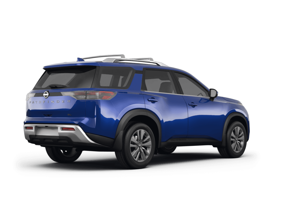 Nissan Pathfinder  - Back view Nissan Pathfinder  - Back view