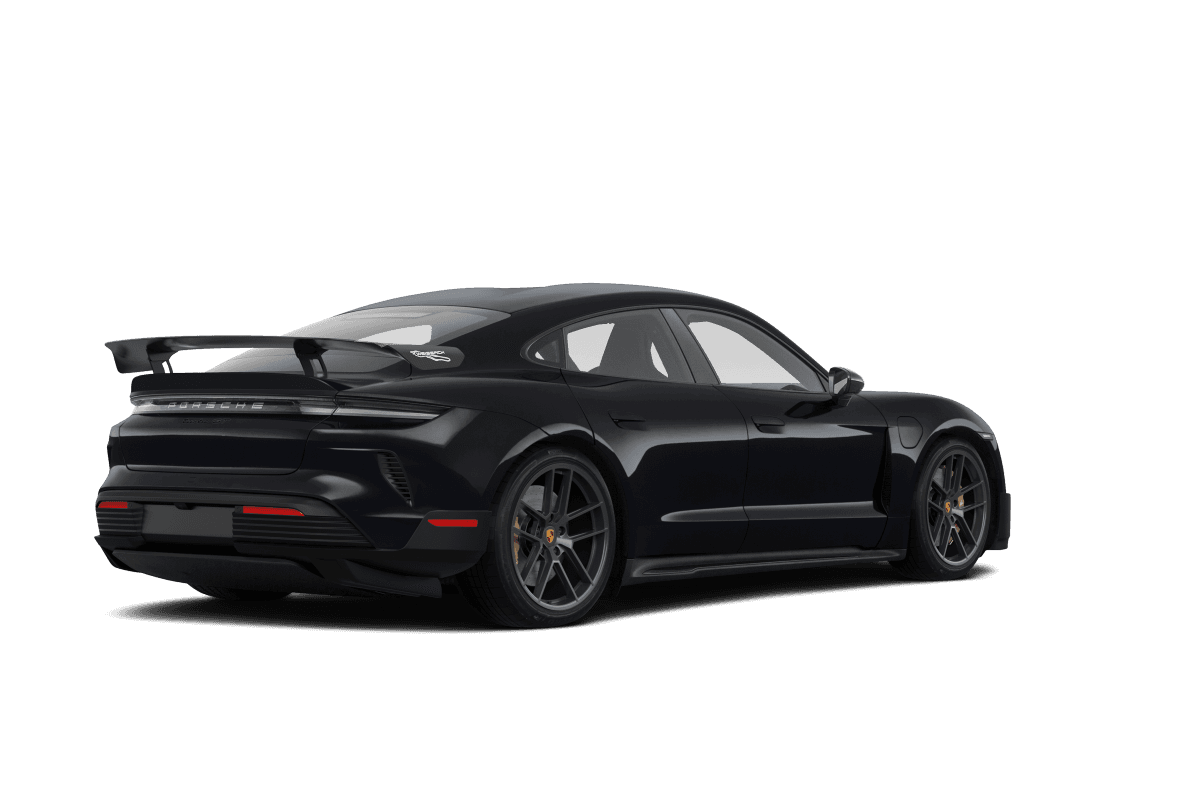 Porsche Taycan  - Back view Porsche Taycan  - Back view