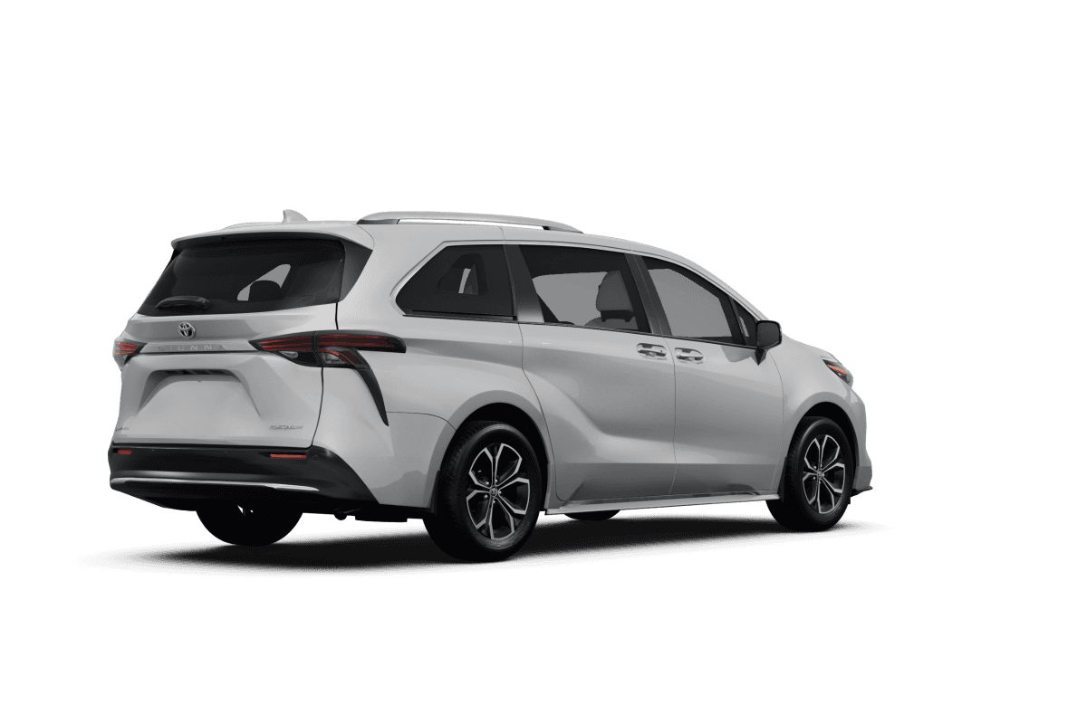 Toyota Sienna  - Back view Toyota Sienna  - Back view